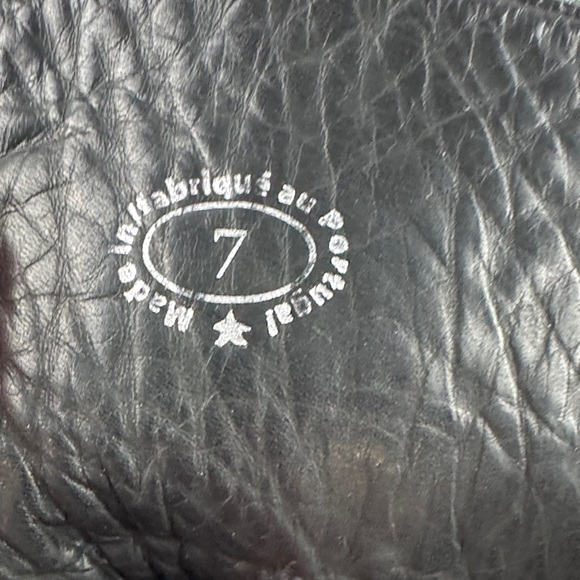 John Fluevog - Bronco Mid-Height Biker Boot Burgundy - Picture 13 of 16